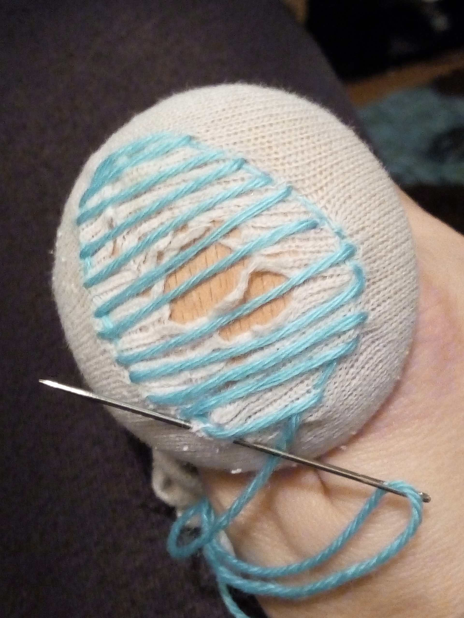 Make Do and Mend: Darning