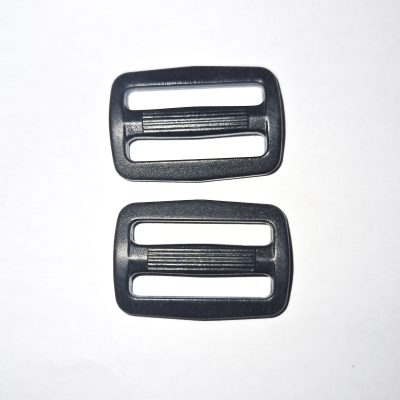 Spare Strap Sliders 33mm Black - Pack of Two